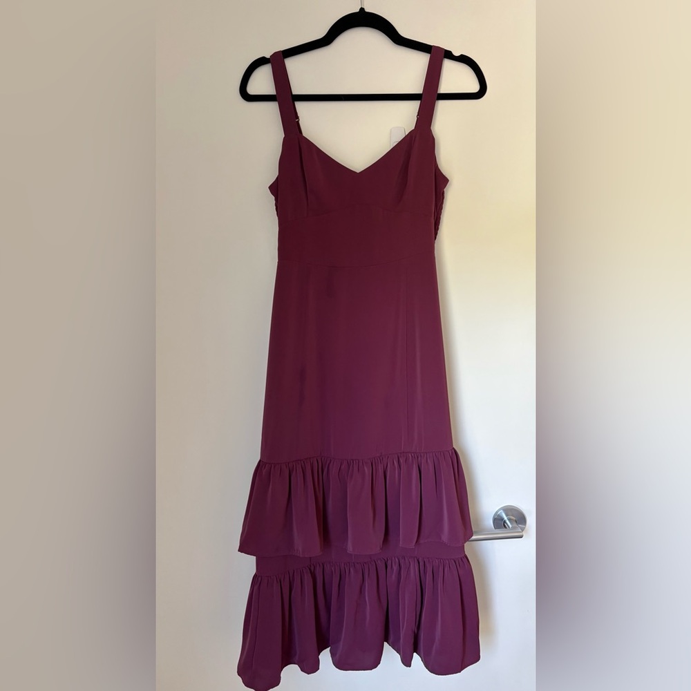 Abercrombie & Fitch Plum Midi Dress